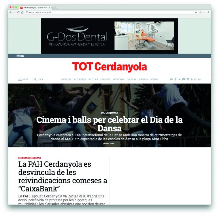 El TOT Cerdanyola celebra 30 anys amb nova web 