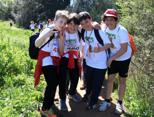 Més de 2.000 infants van participar a la 59a edició de la Marxa Infantil FOTO: Lali Álvarez 
