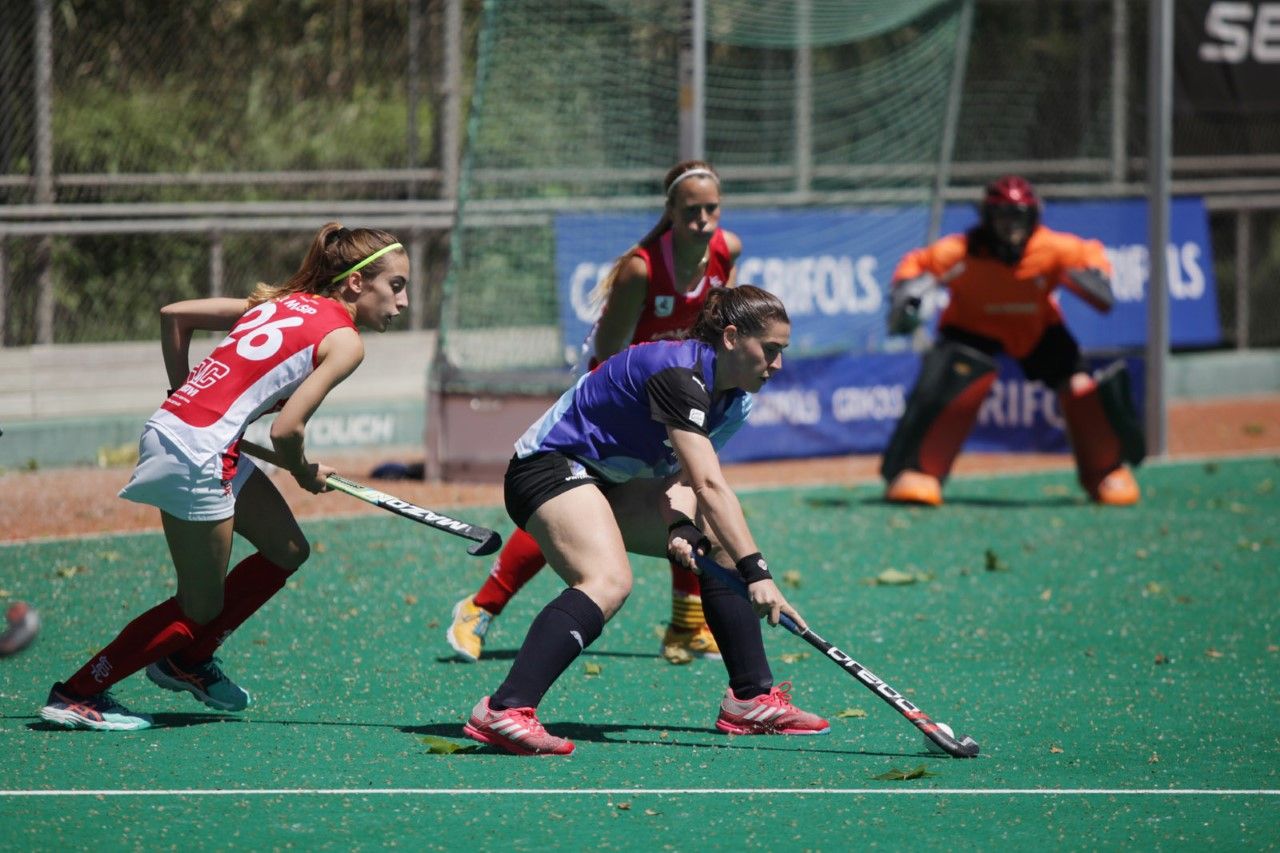 Imatge del partit de dissabte entre el Junior FC i el CD Terrassa. FOTO: Lali Puig