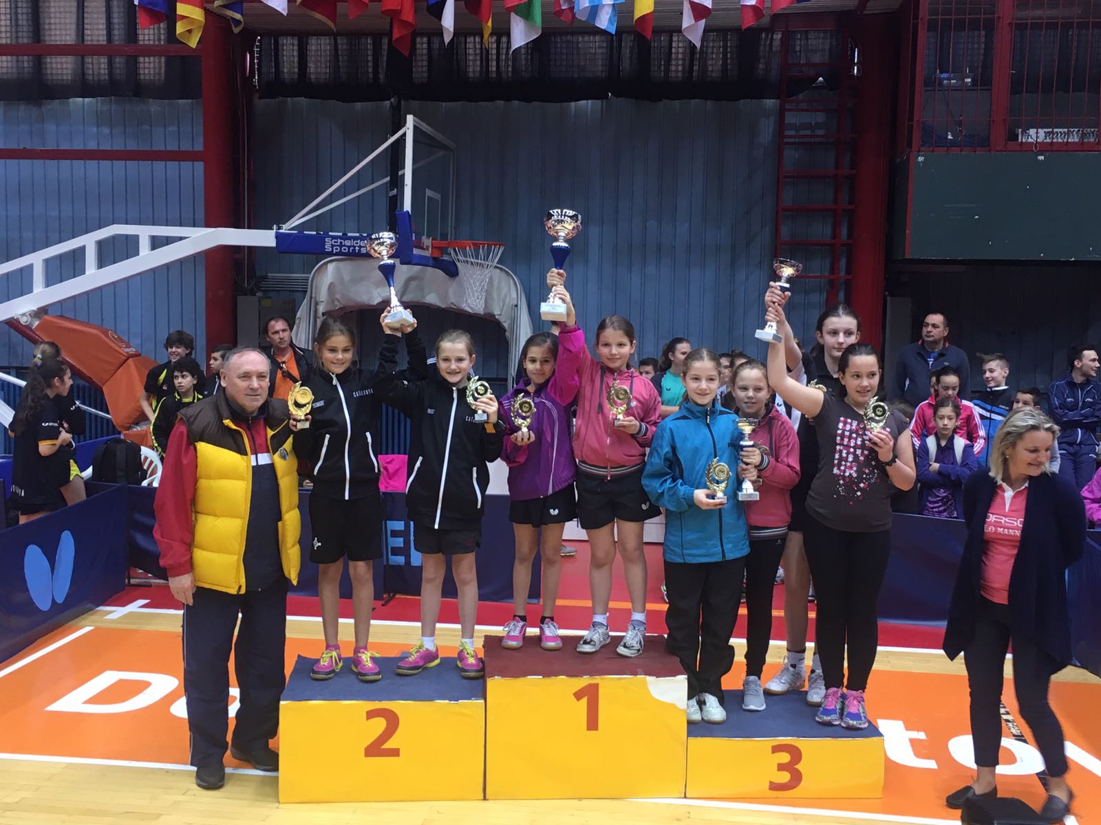 Mariona Munné, a l'esquerre de la imatge, al Zagiping. Foto: Cedida