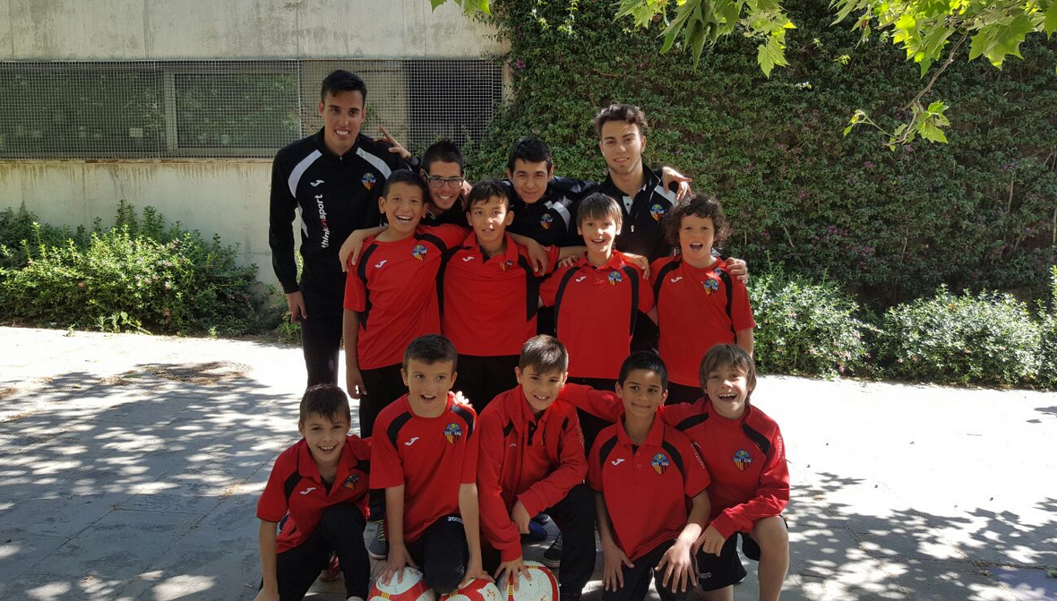 L'equip benjamí A del Sant Cugat Esport FC s'enfrontarà als millors equips de Catalunya. FOTO: @JaimePascualNue