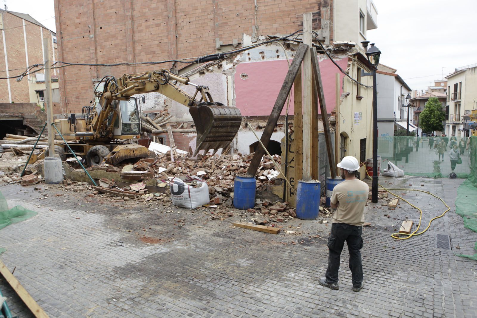 L'enderroc de la casa va tenir lloc els primers dies de maig FOTO: Artur Ribera 