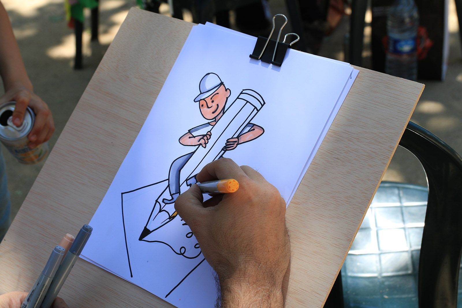 Festa del llibre gegant. Foto: Lali Álvarez