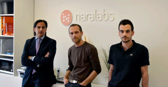 Els 3 socis de Naralabs: Alfons Guirao, Jordi Puiggené i Pau Soliva. FOTO: cedida