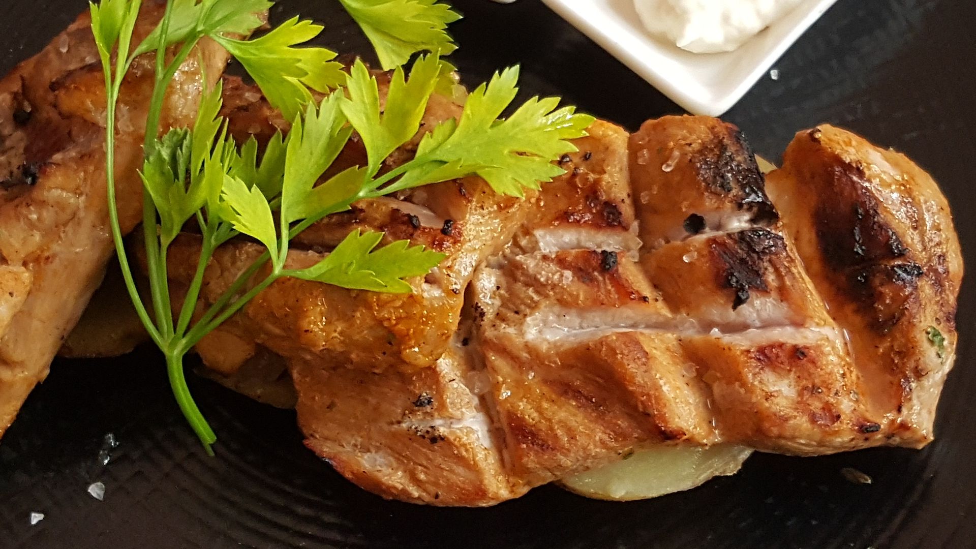 Conill a la brasa  FOTO: Cedida