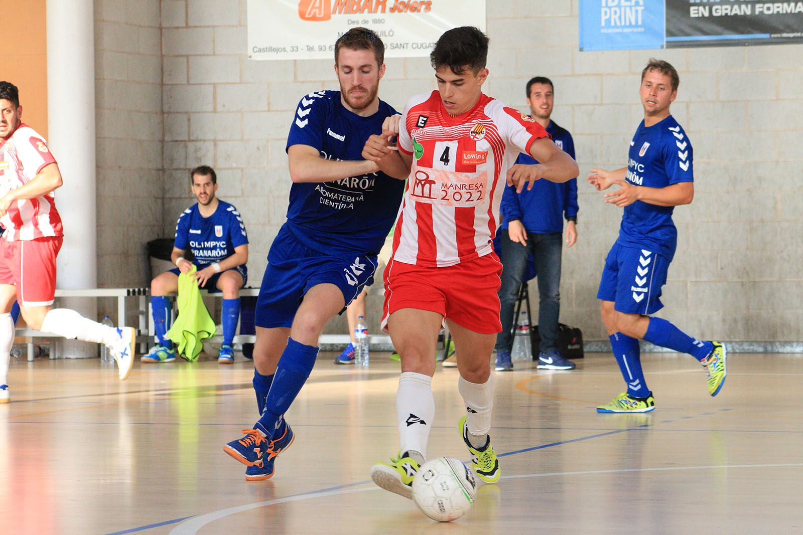 Olympic Floresta-FS Manresa. Foto: Lali Álvarez