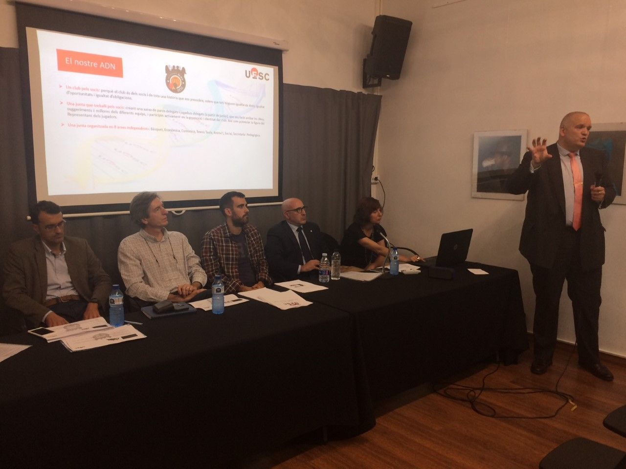 Lluís Trenchs lidera aquesta candidatura. FOTO: Àlex López Puig