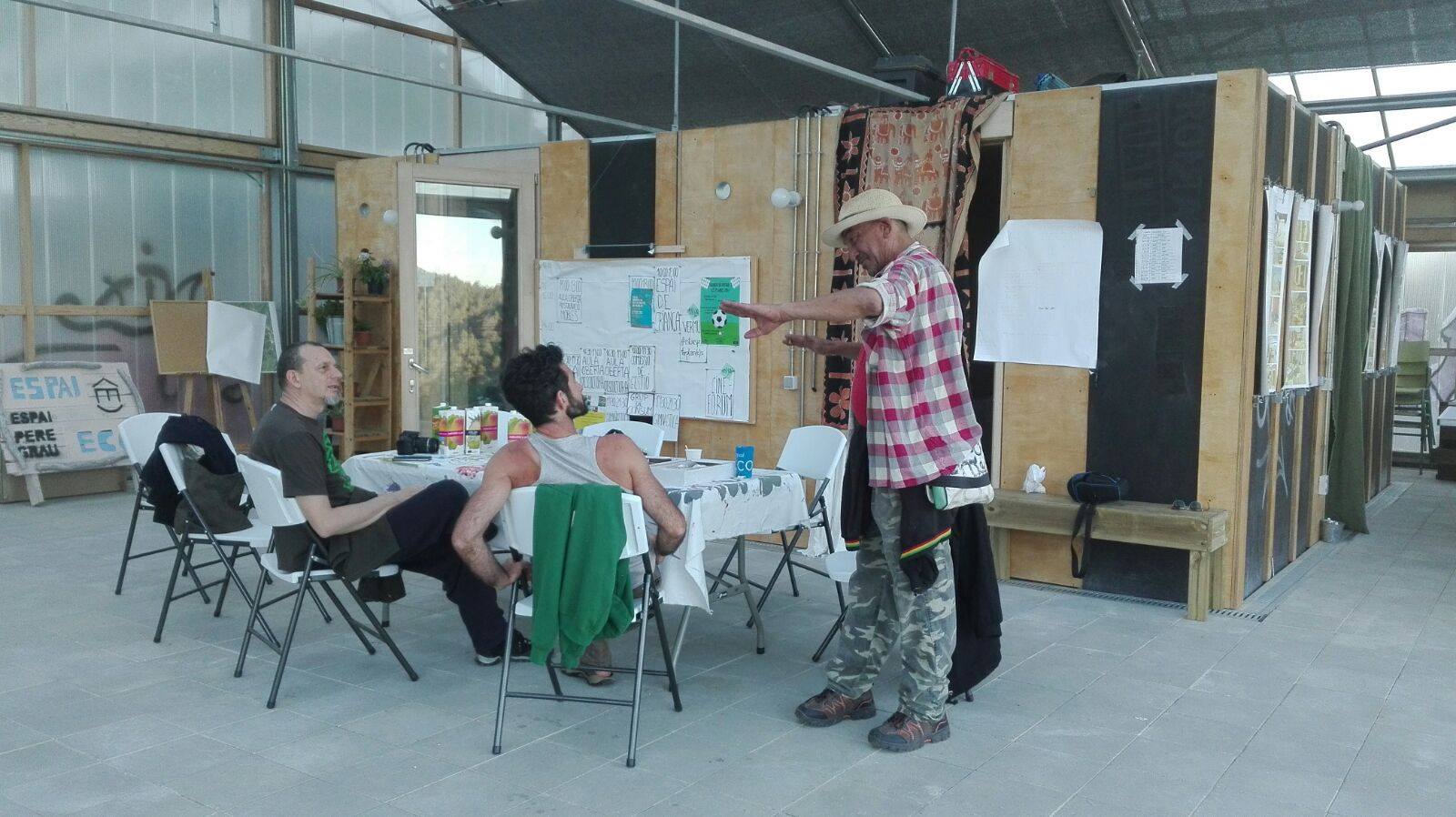 La primera trobada va tenir lloc el 13 de maig FOTO: Comissió de Treball de l'Espai (E)co 