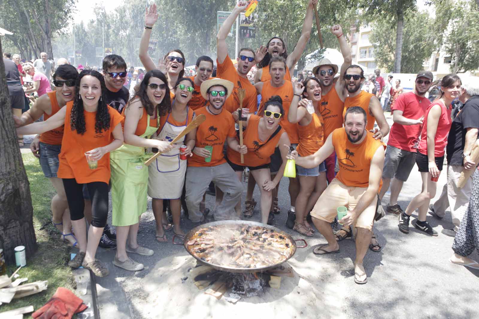 En el 36è Concurs d'Arrossos hi van participar 150 paelles FOTO: Artur Ribera 