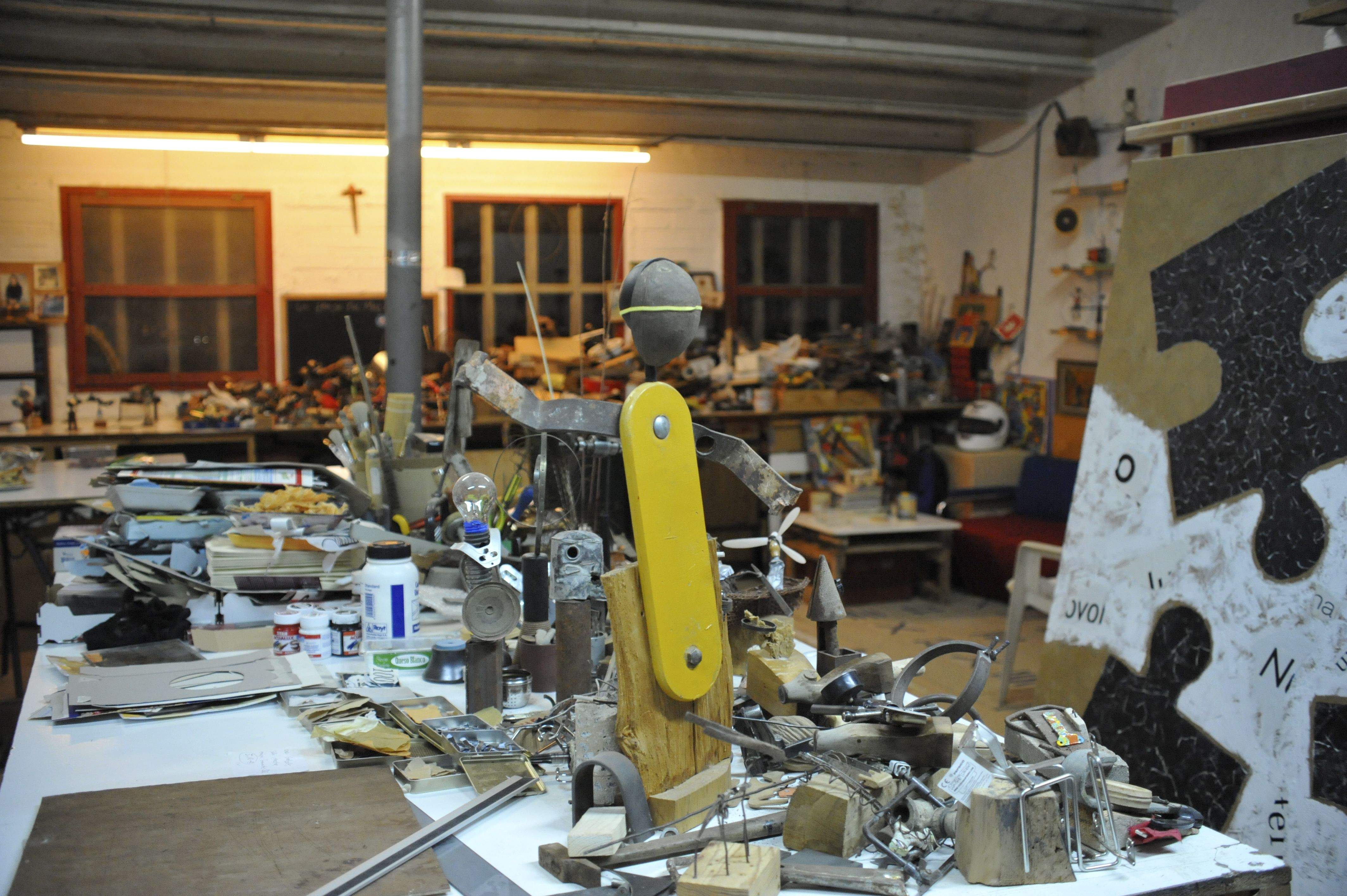 Un dels espais de les Naus de l'Art. FOTO: Amanda Bernal