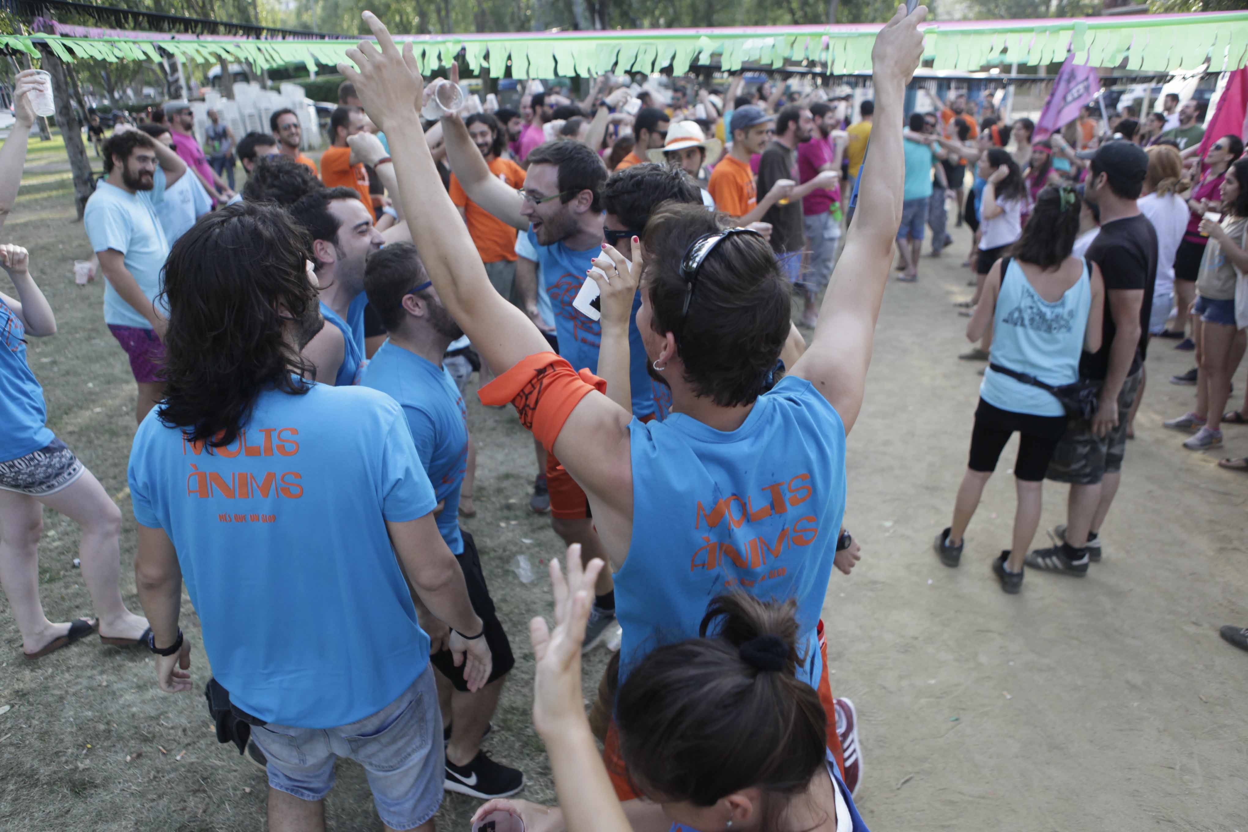 Imatge d'una de les activitats de la Festa Major Alternativa 2016 FOTO: Artur Ribera 