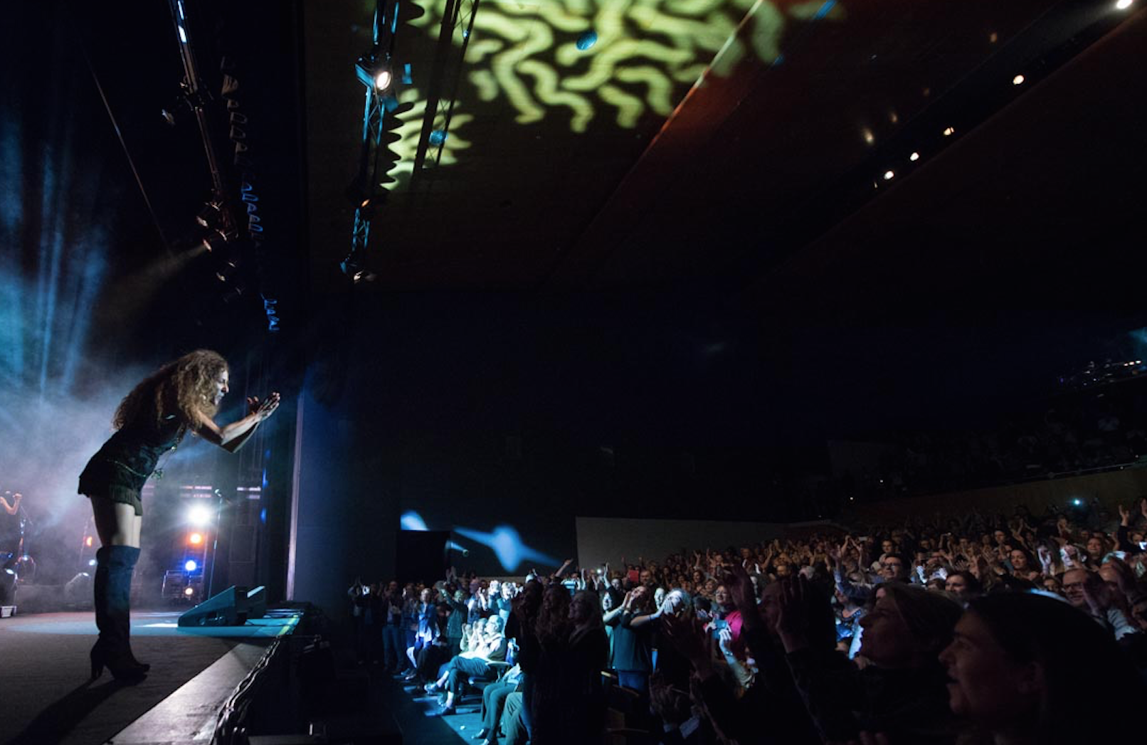 Rosario, en el seu concert al Teatre-Auditori FOTO: Localpres  
