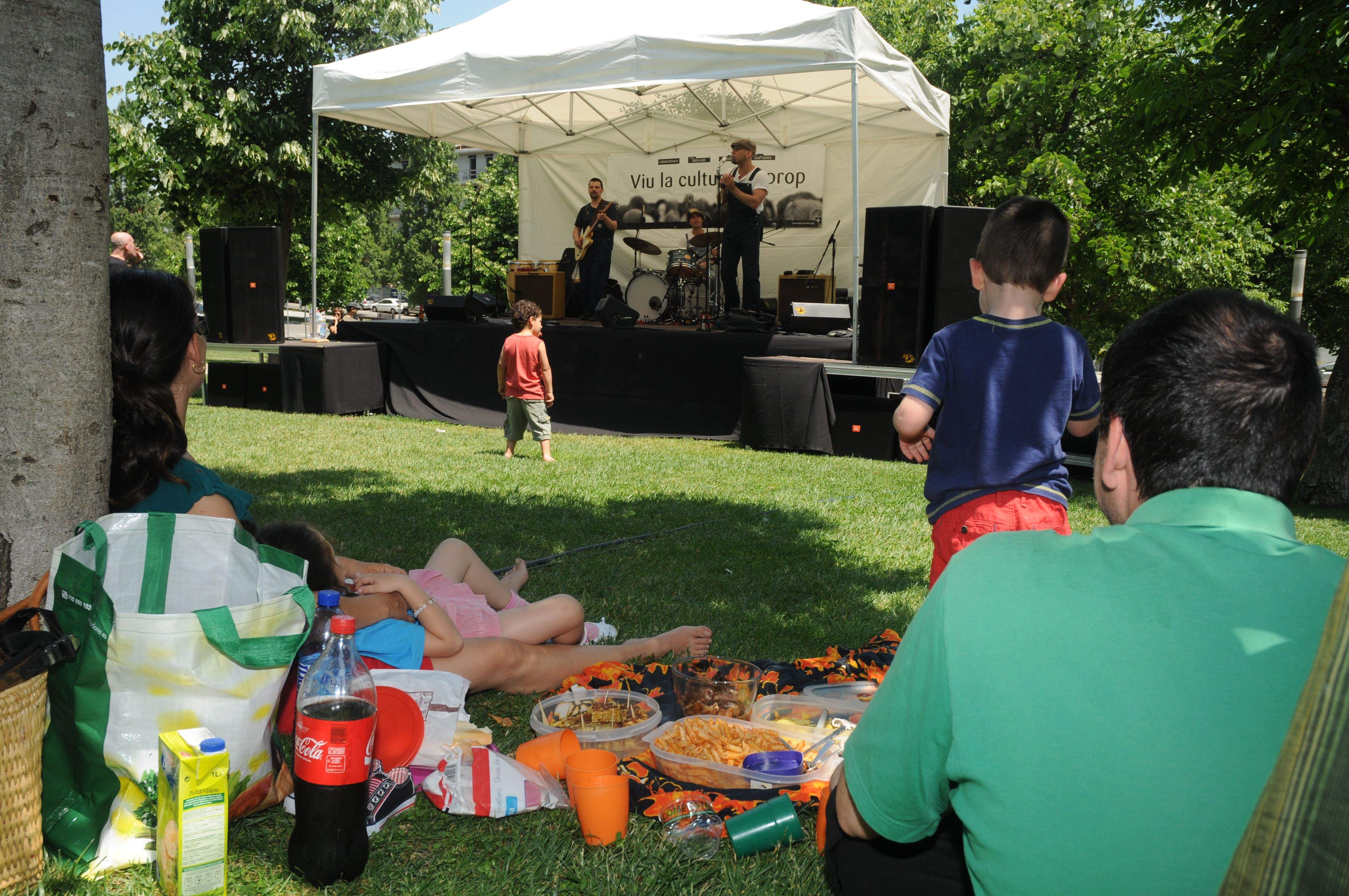 El pícnic musical en una edició anterior FOTO: Arxiu