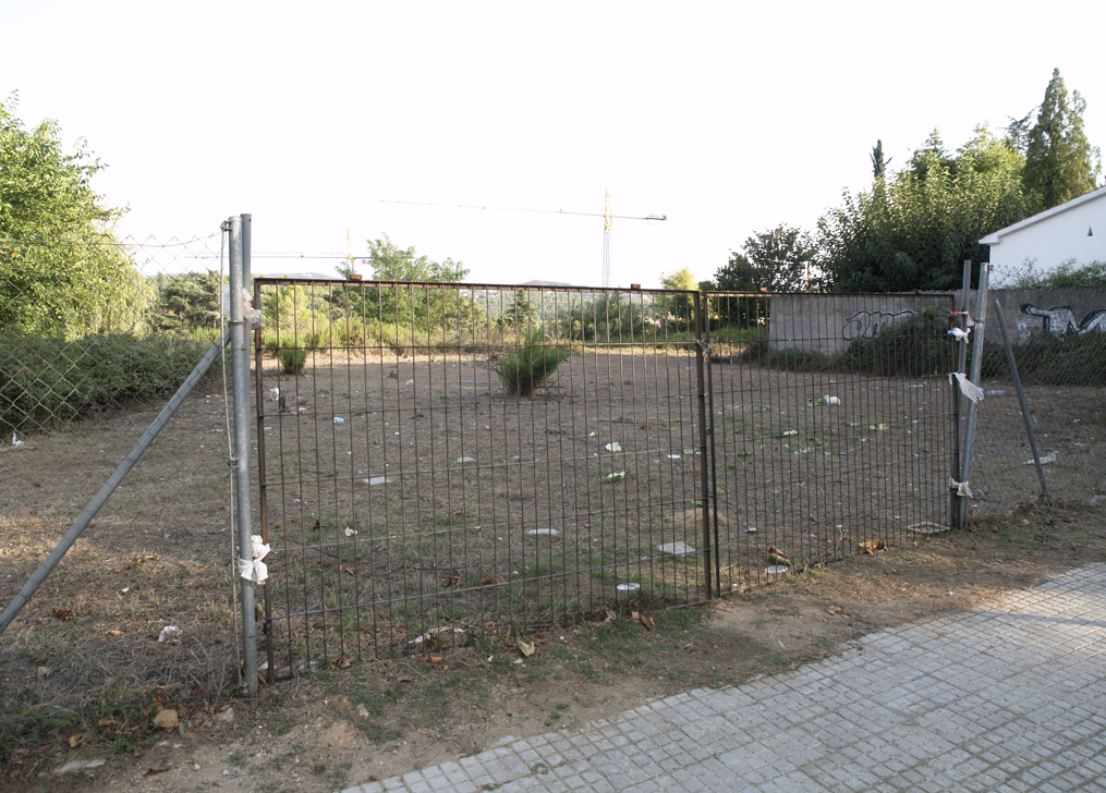 Imatge d'arxiu d'un solar a Sant Cugat FOTO: Arxiu