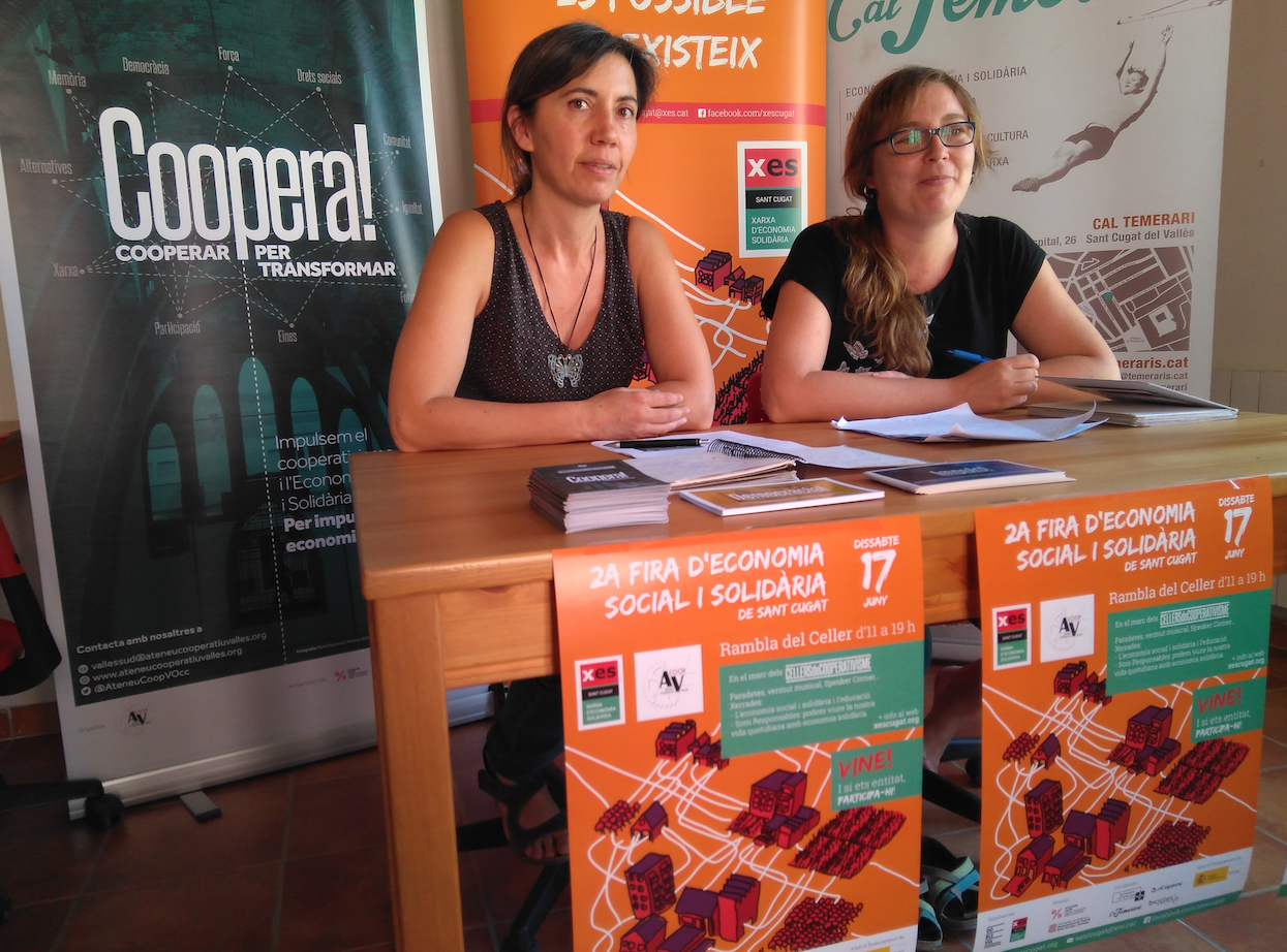 Aquest 2 de juny s'ha presentat la segona fira d'economia social i solidària 