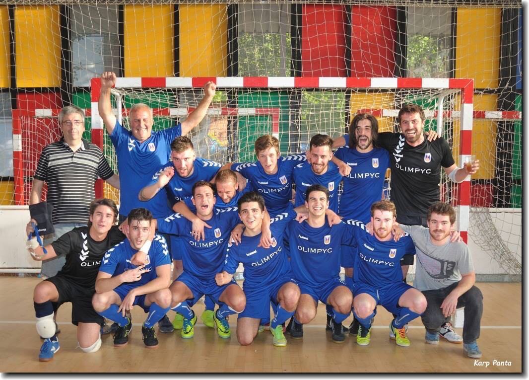 El sènior B de l'Olimpyc Floresta Futbol Sala, nou equip de la Divisió d'Honor Catalana. FOTO: Olimpyc Floresta FS