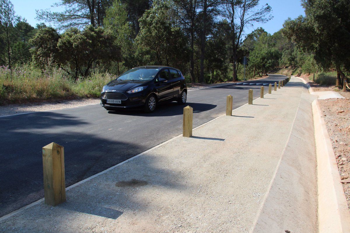 El camí de la Salut a Valldoreix FOTO: EMD Valldoreix