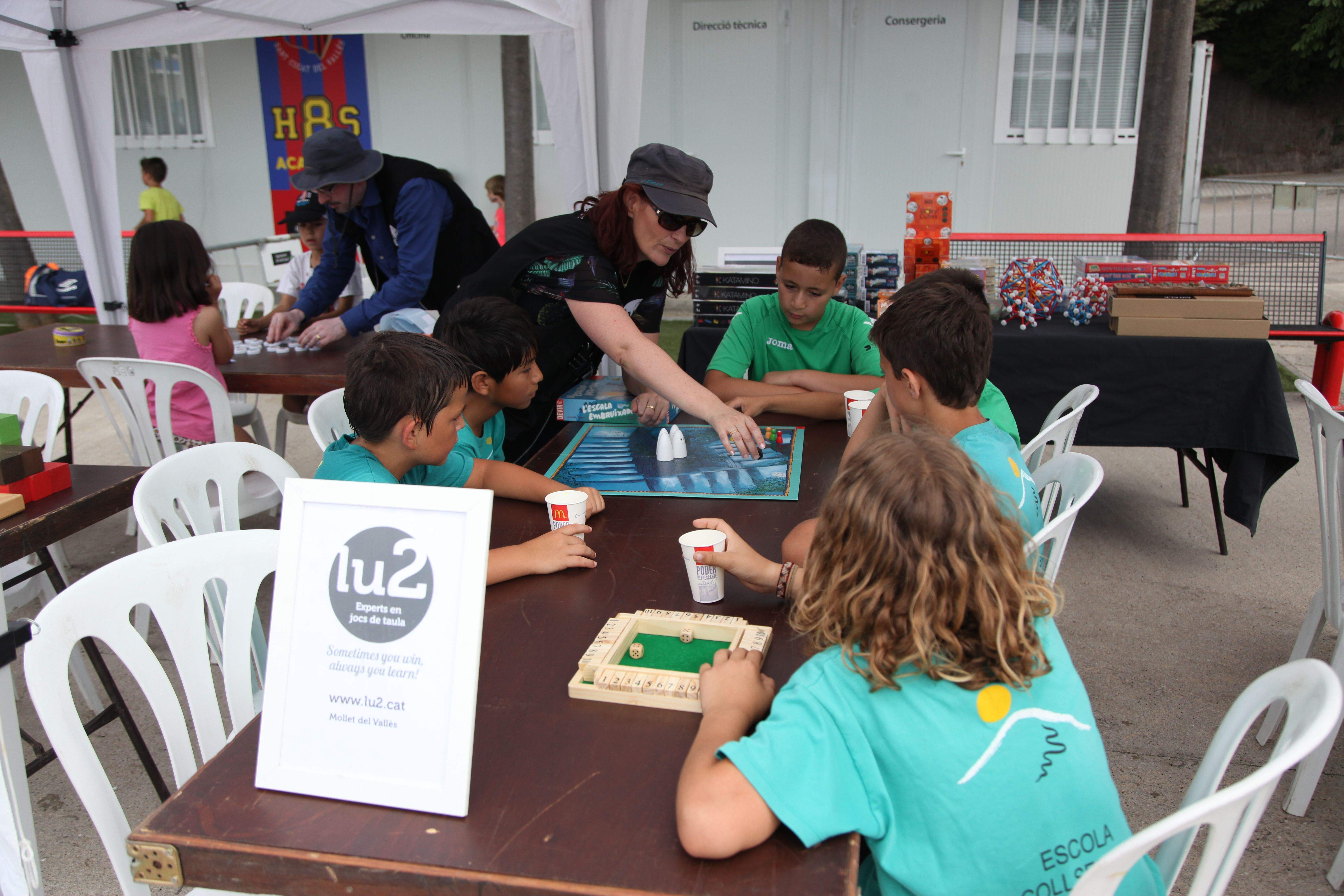 La Festa de la Infància, el diumenge 11 de juny, al Camp Municipal de Futbol de Can Magí. FOTO: Lali Puig