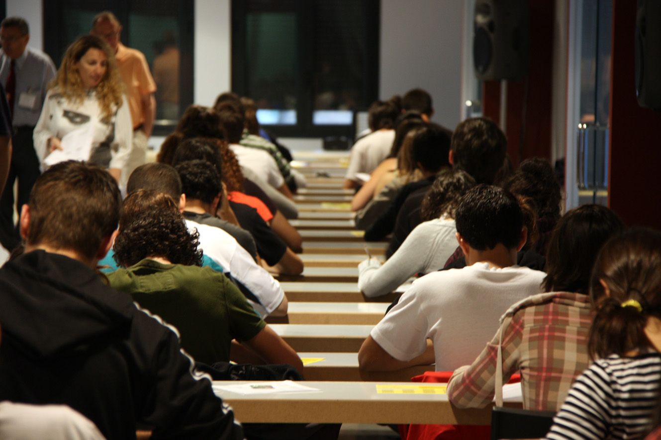 La Prova d'Accés a la Universitat comença aquest dimarts, 13 de juny FOTO: ACN 