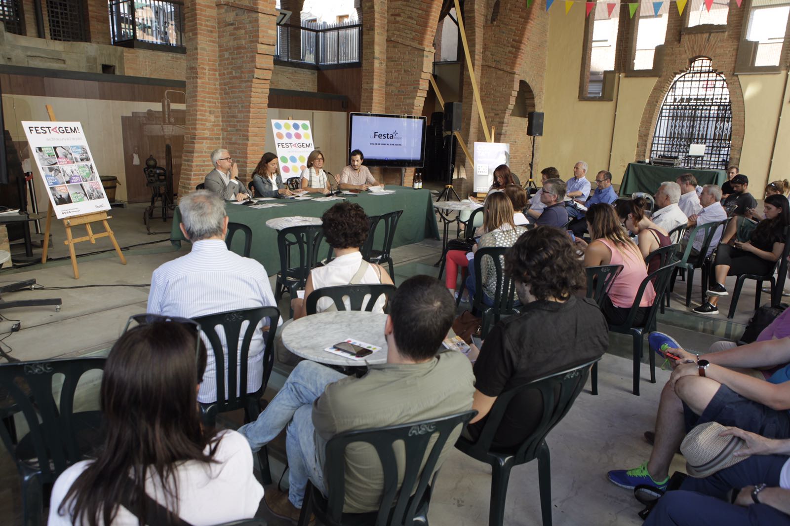 Les activitats s'han presentat aquest 12 de juny al Celler Modernista. FOTO: Artur Ribera