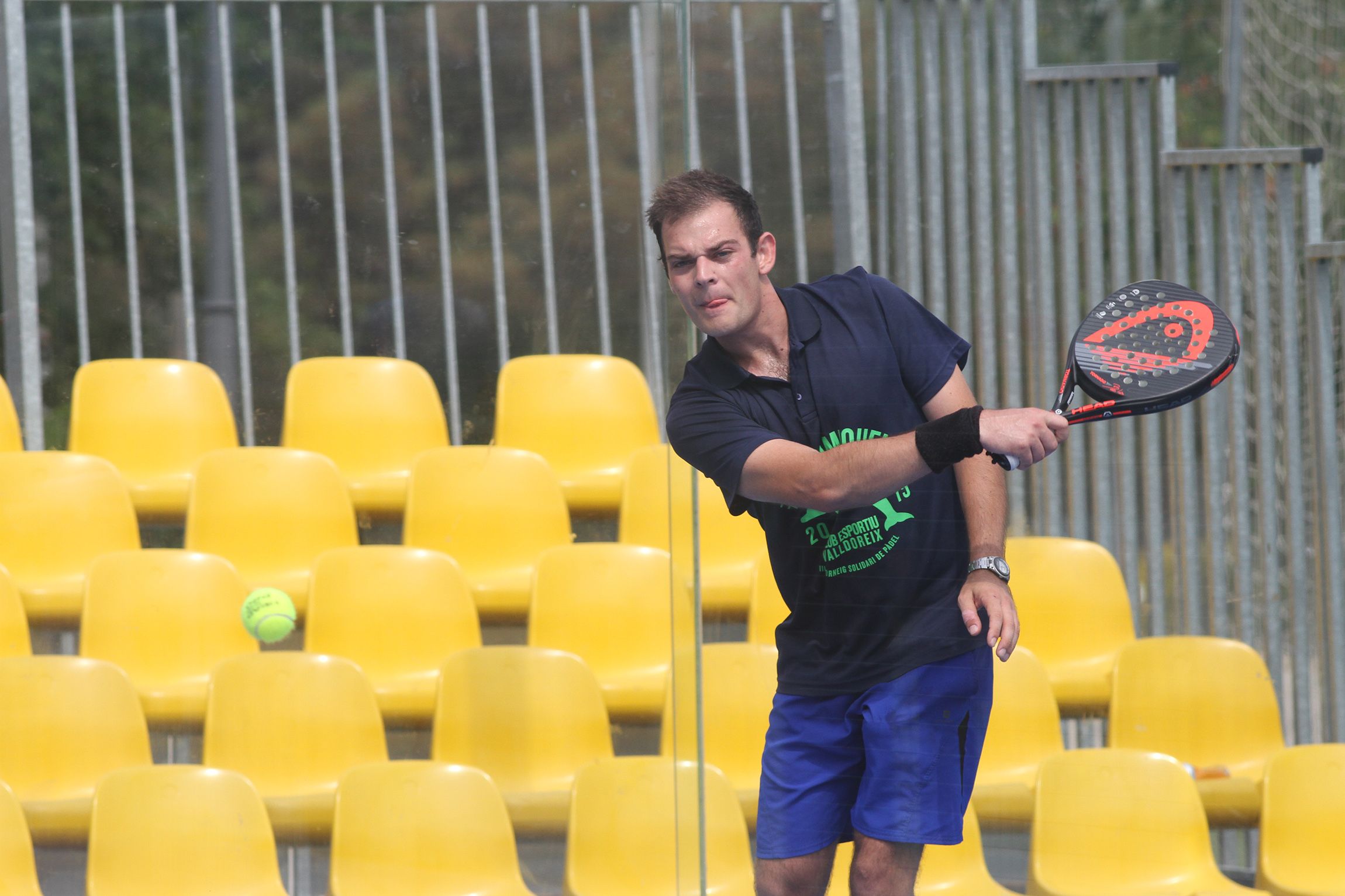 Imatge de l'edició 2016 del Torneig de Pàdel Solidari Força Miquel. FOTO: Haidy Blanch
