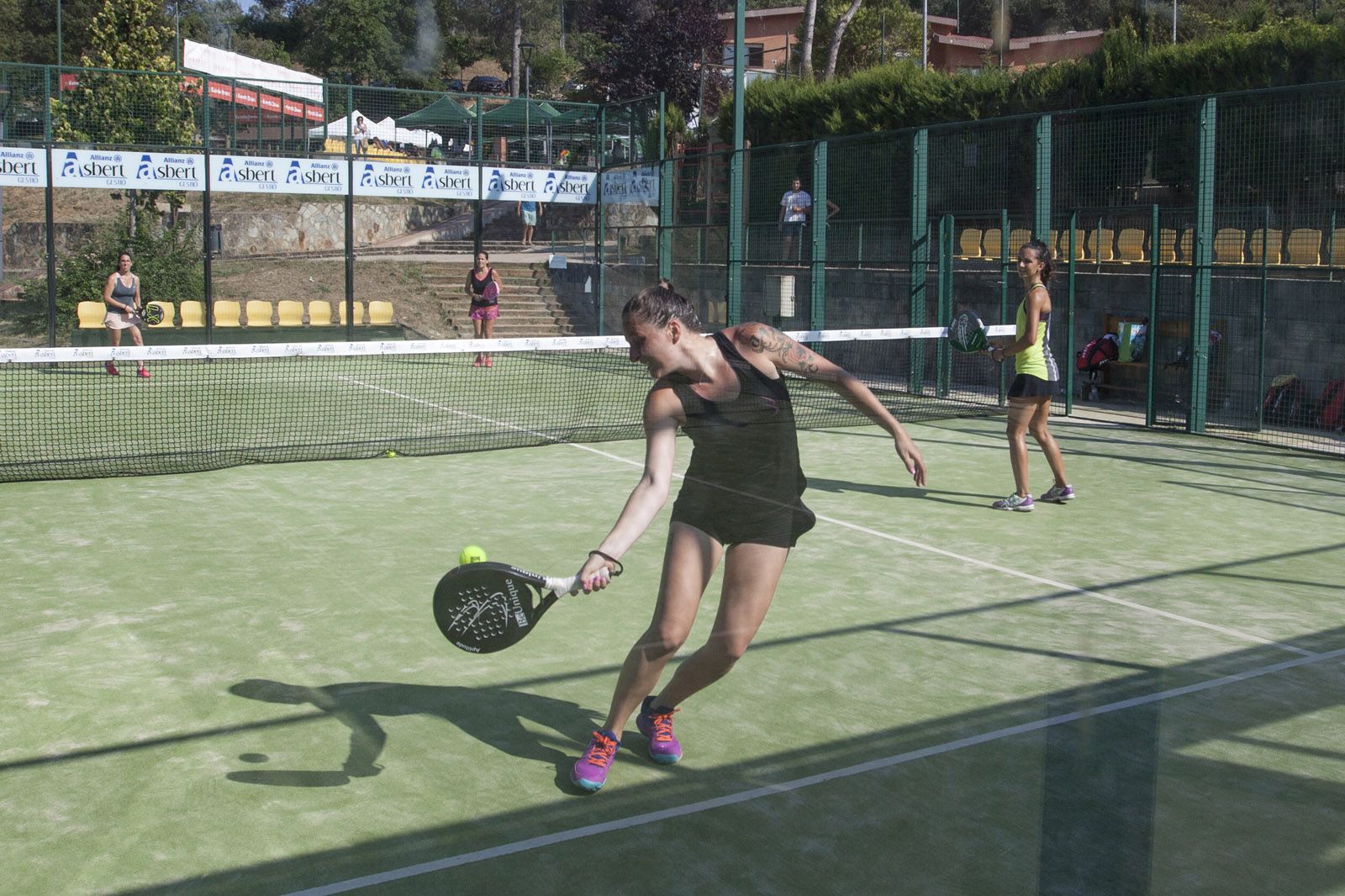 Finals del Torneig Solidari de Pàdel Força Miquel al Club Esportiu Valldoreix.  FOTOS: Lali Puig