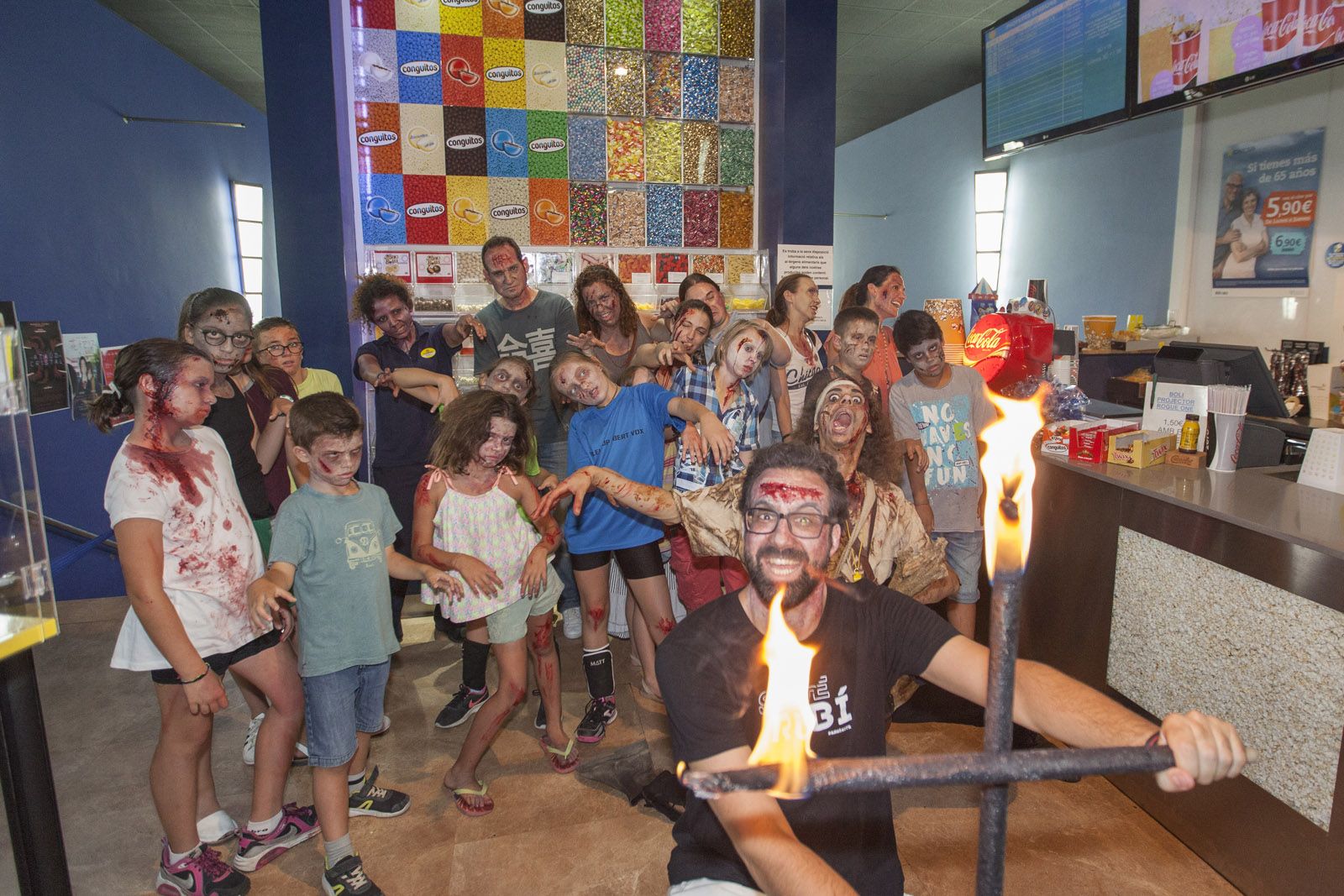 Els zombies del Sant Cugat Fantàstic FOTO: Lali Puig
