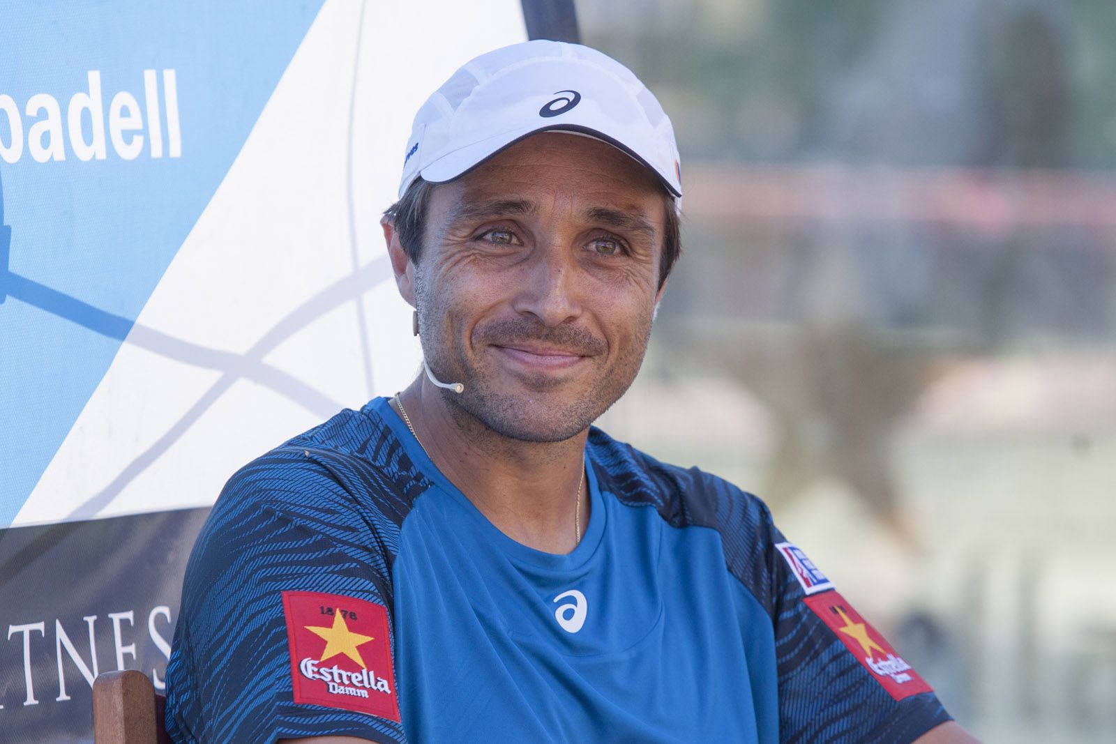 Belasteguin durant el clínic al Junior FC. FOTO: Lali Puig