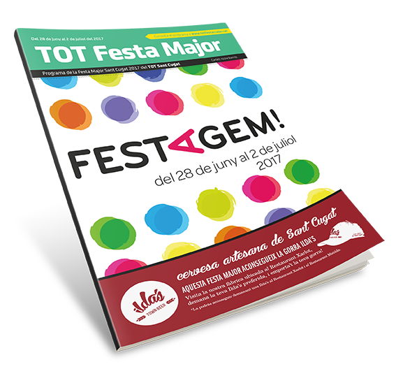 La portada de la Festa Major 2017 FOTO: Cedida