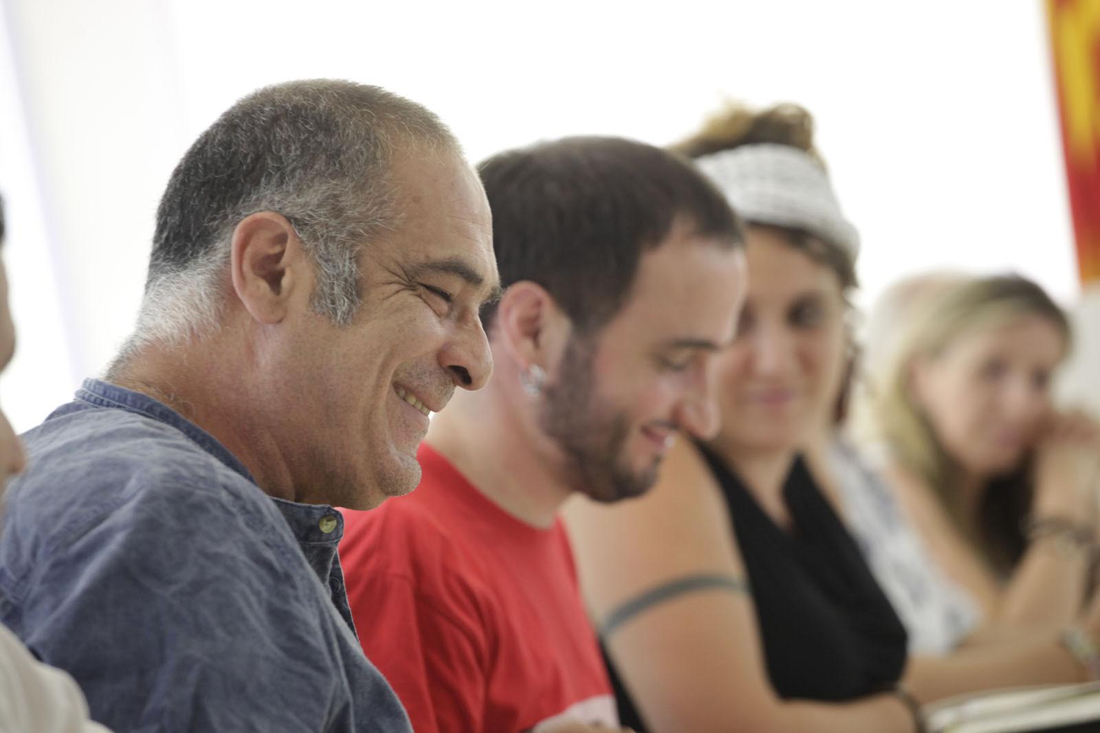 Ramon Piqué durant el seu últim ple com a regidor FOTO: Artur Ribera