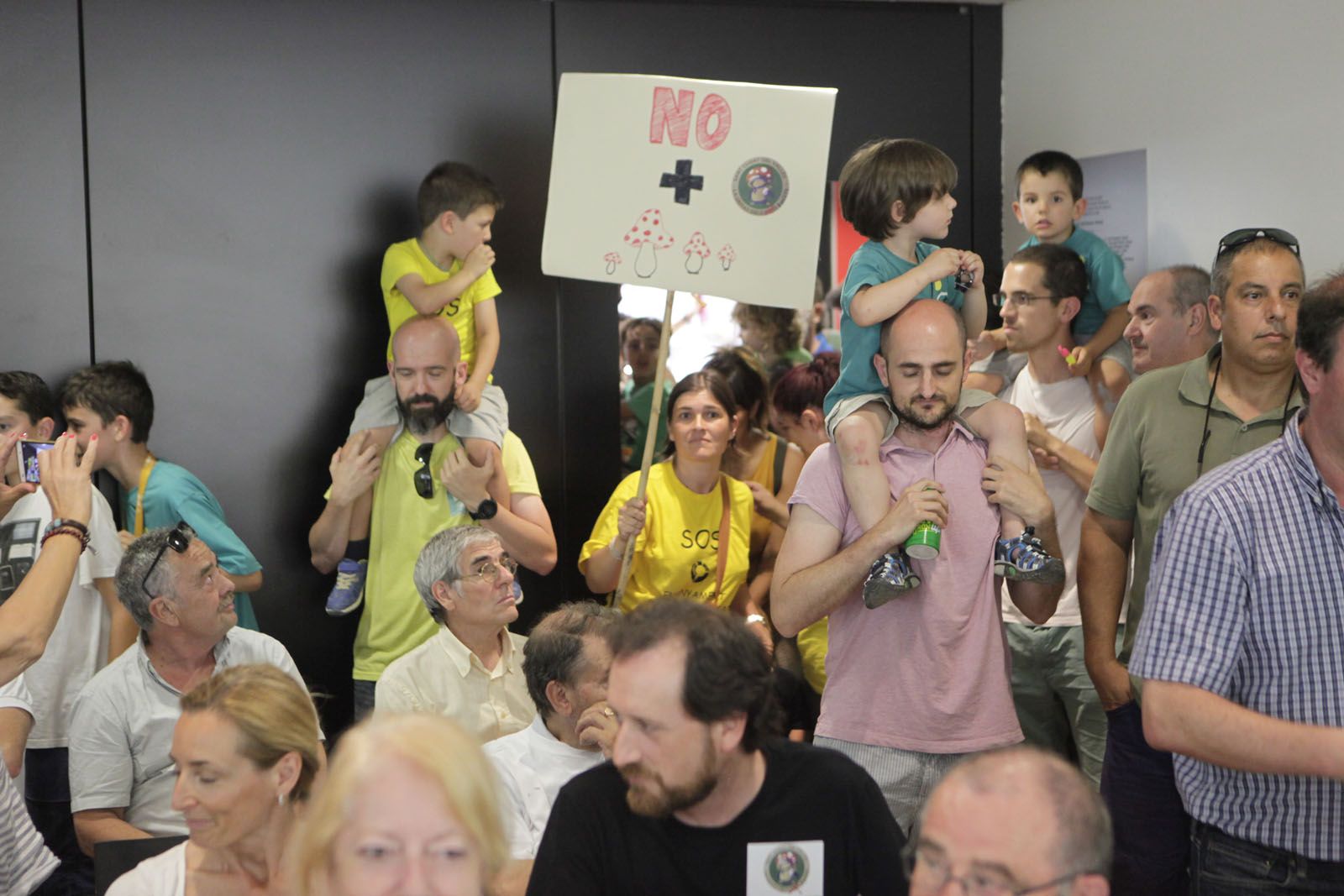  Entrada reivindicativa al Ple en el torn de participació ciutadana