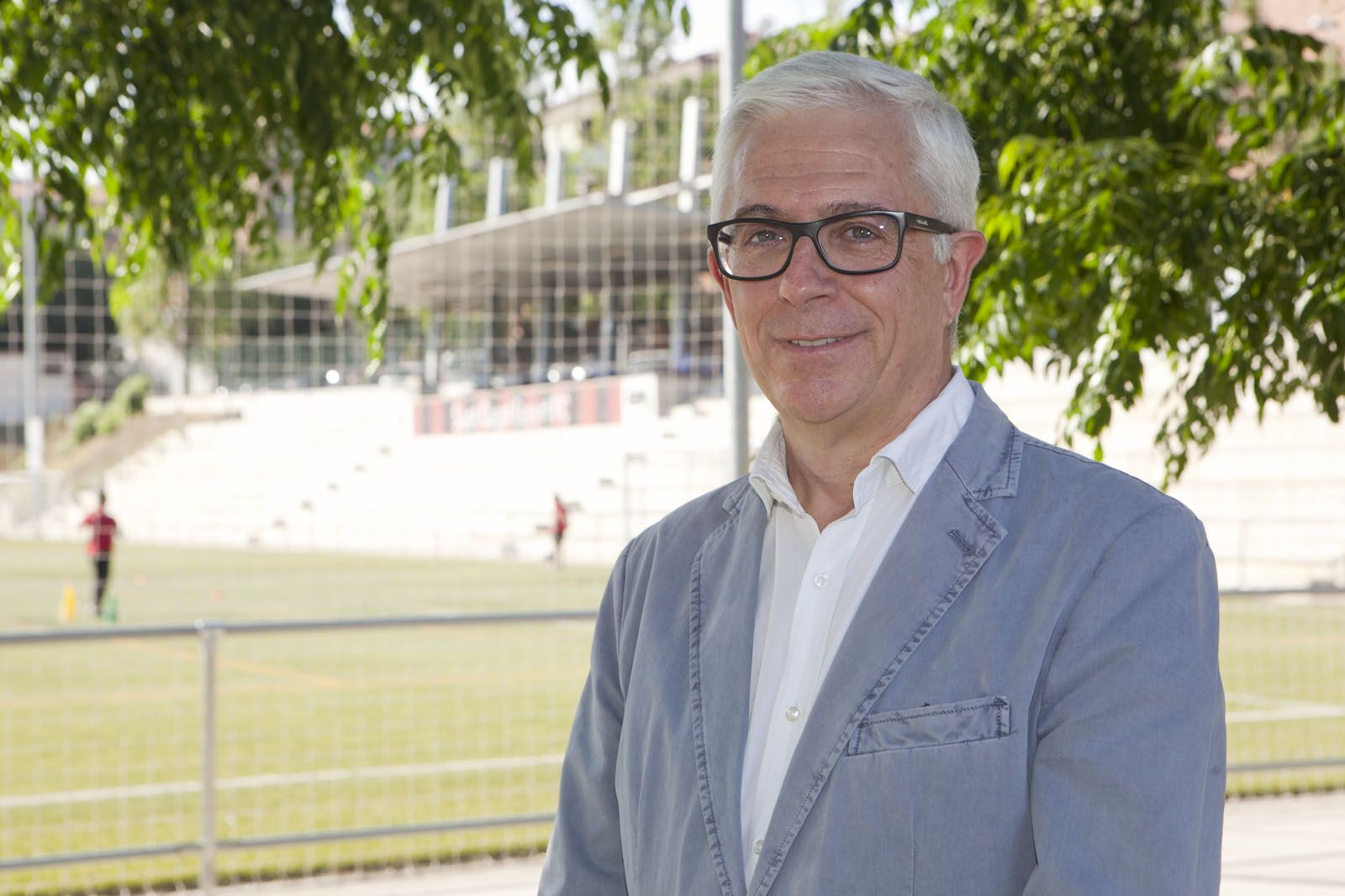 Llorenç Santasusagna és president del Sant Cugat Futbol Club des del 2007. FOTO: Artur Ribera