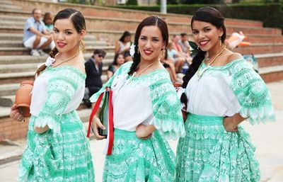 Una de les Jornades Multiculturals celebrades al Parc Ramon Barnils de Sant Cugat FOTO: Lali Puig