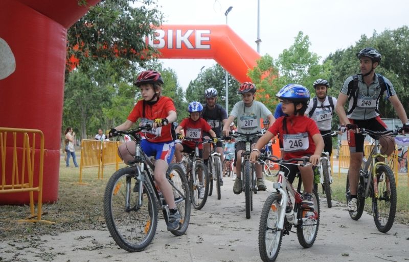 L'escola de Ciclisme i l'escola de BikeTrial FOTO: Arxiu