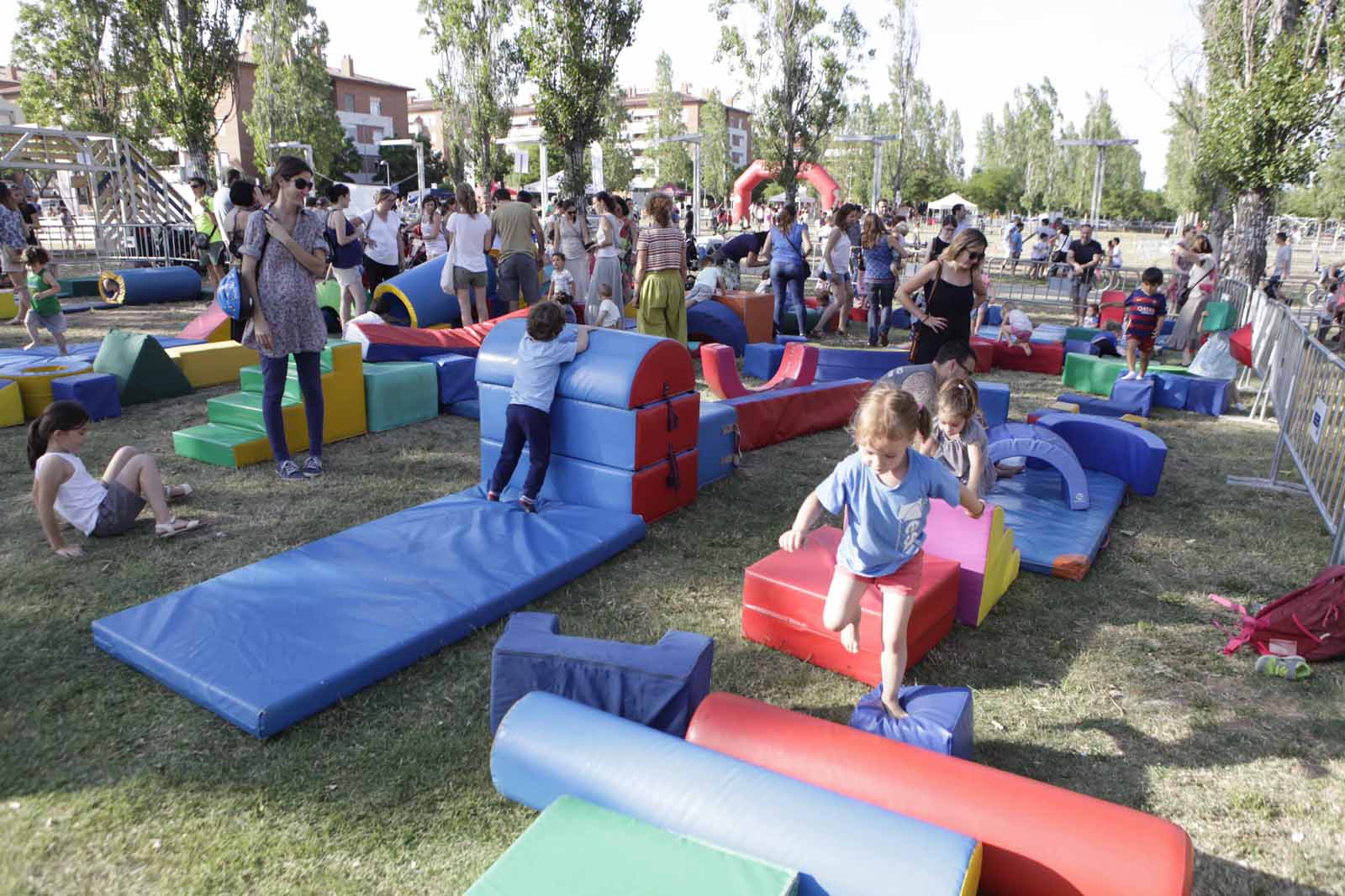 L'Esport al carrer se celebra al parc de Can Vernet FOTO: Artur Ribera 