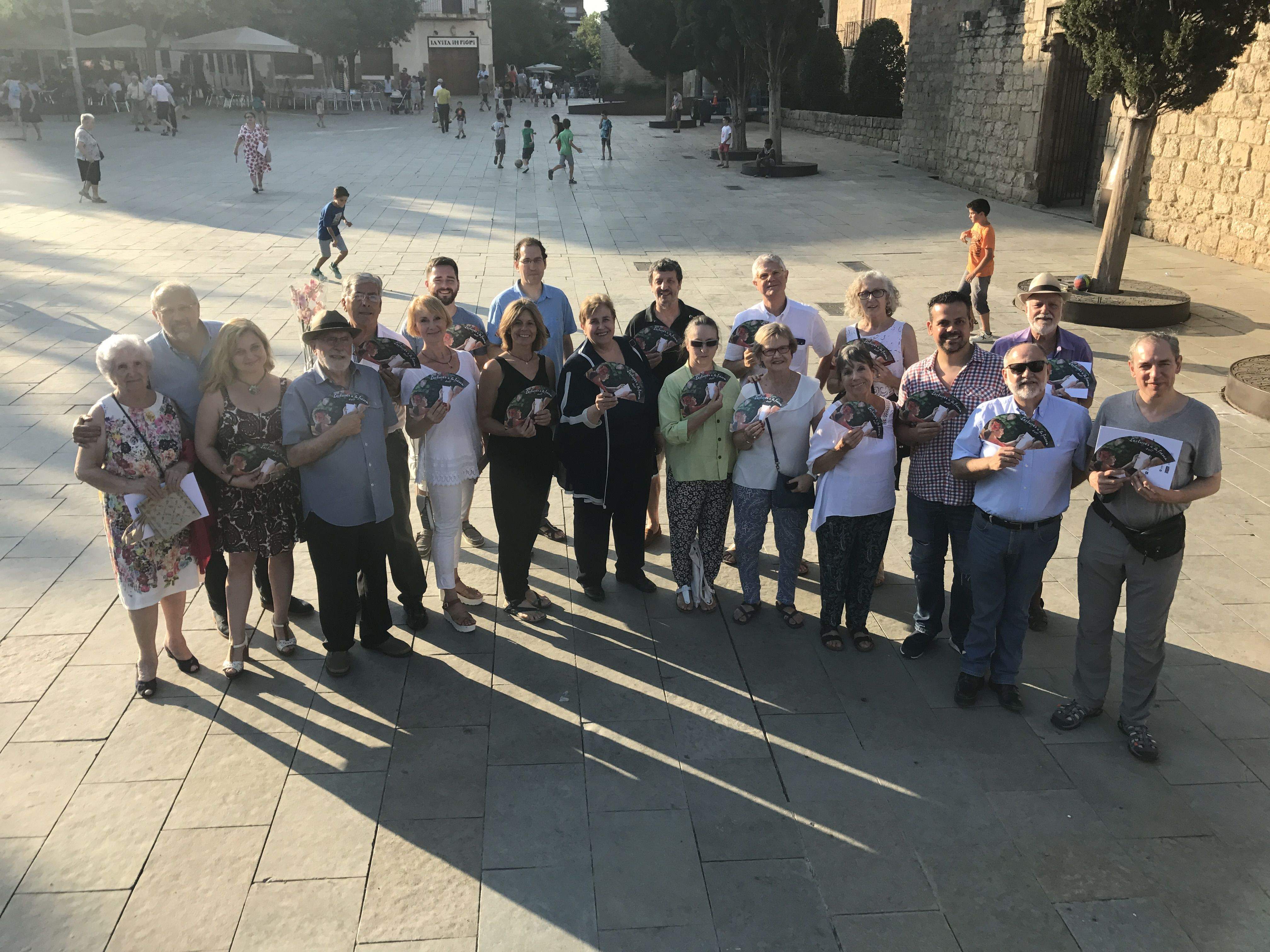 La presentació de les Lectures a la Fresca ha tingut lloc aquest dilluns, 26 de juny FOTO: Mireia Puente 