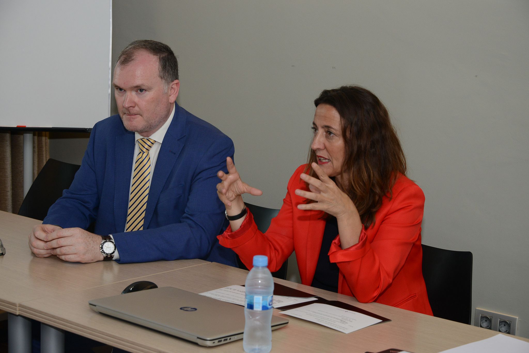 Pont i Conesa durant l'acte FOTO: Localpres