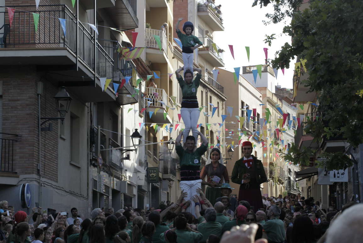 El seguici de Sant Pere, un dels plats forts del segon dia de Festa Major FOTO: Artur Ribera