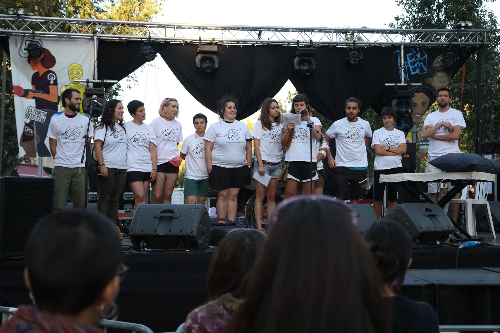 La Xesca ha estat la pregonera de la FMA 2017 FOTO: Lali Puig 