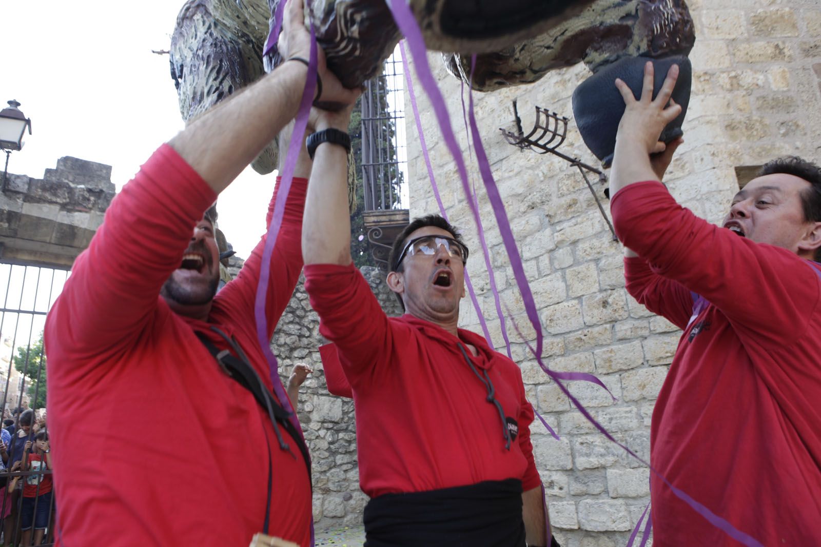 Seguci de Sant Pere i esclat de Festa Major FOTO: Artur Ribera