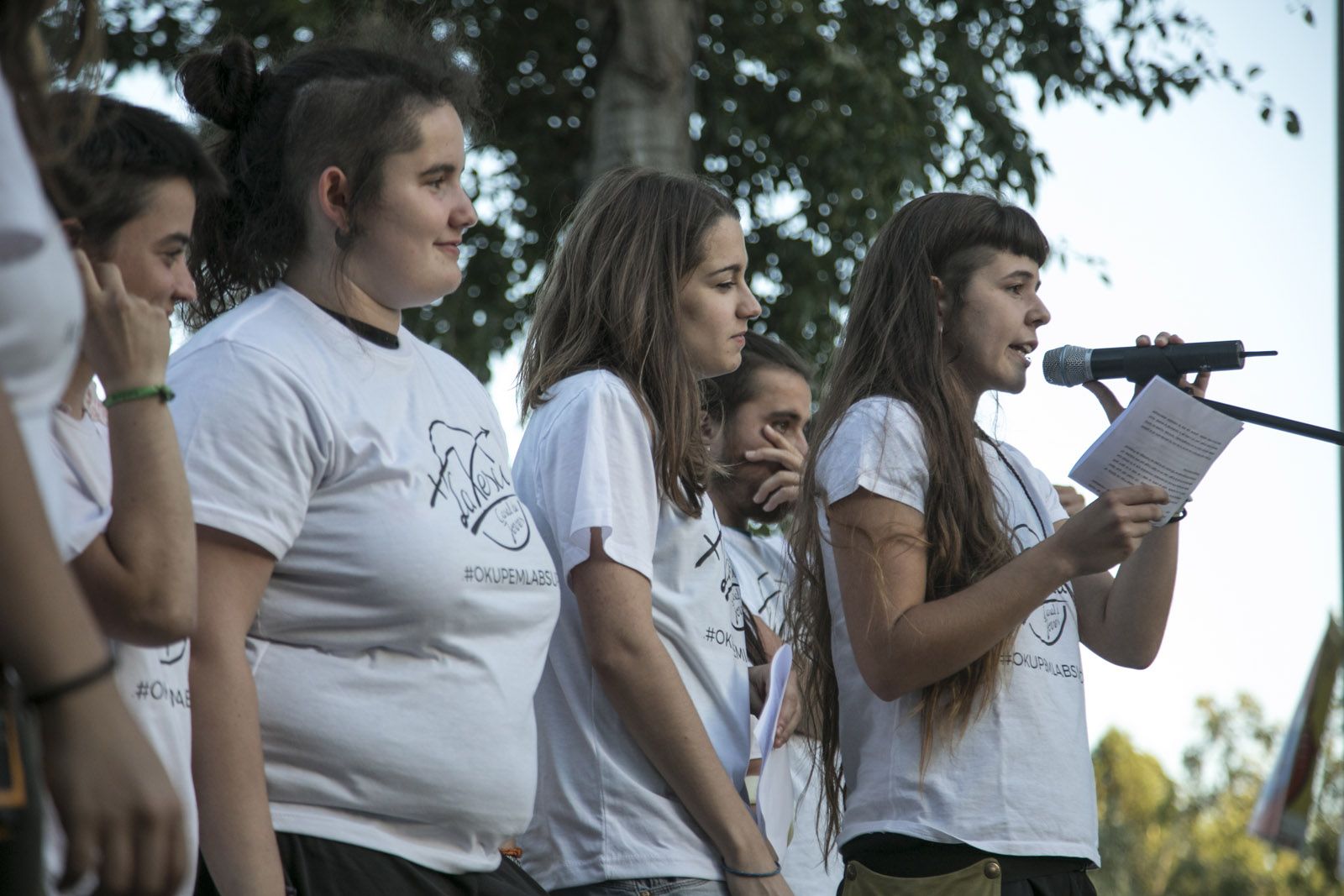 Inauguració Festa Major Alternativa a la Rambla del Celler. FOTO: Lali Puig