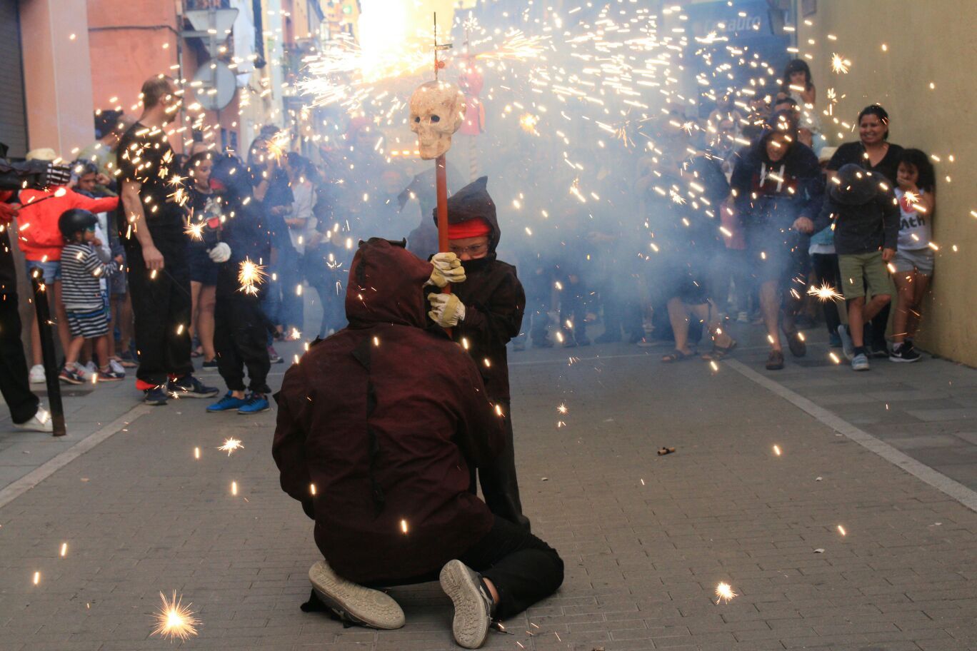Correfoc infantil i jove  FOTO: Lali Álvarez