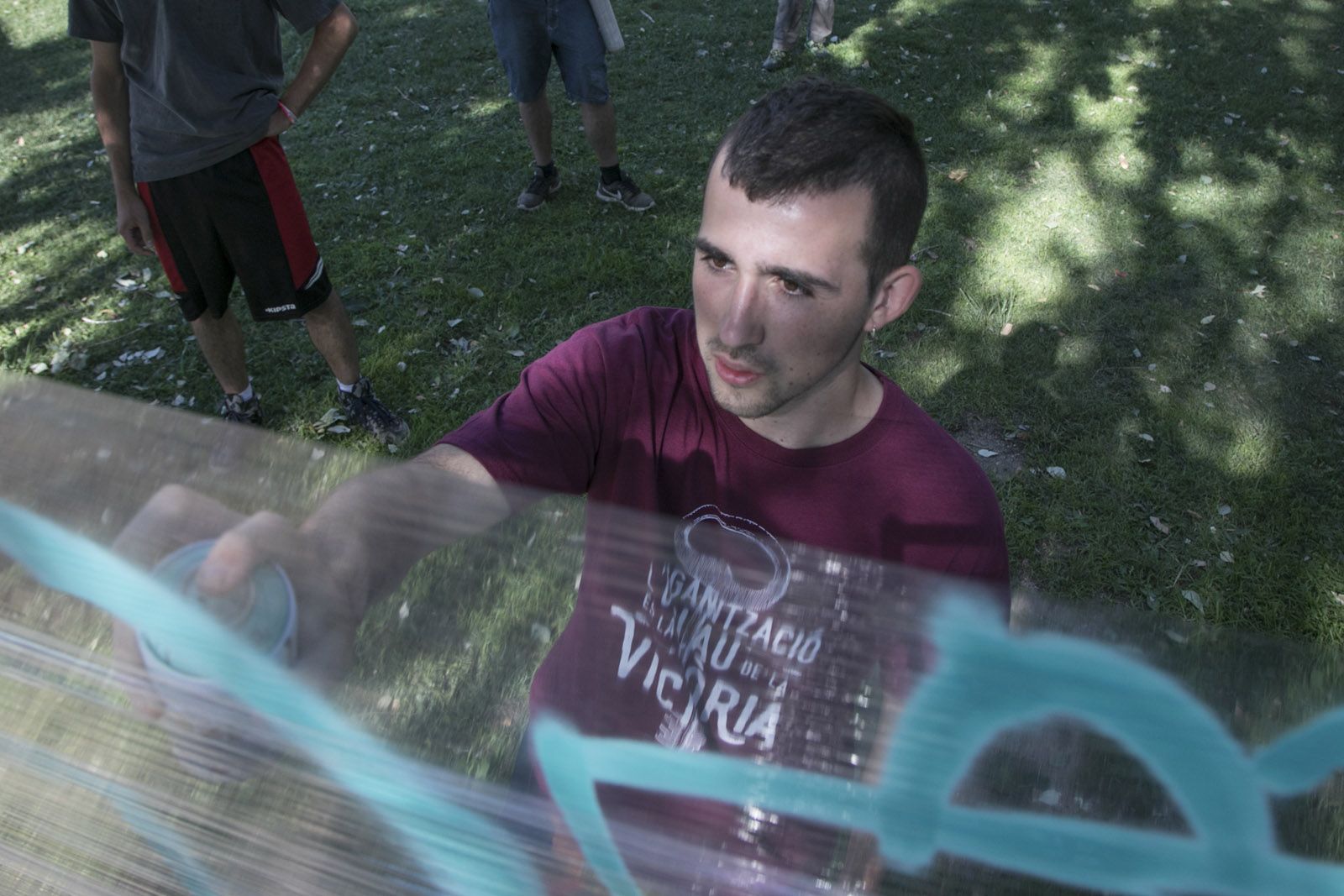 5è Concurs de Graffitti i Art Mural Jaume Castañé i Campmany a la Rambla del Celler. FOTO: Lali Puig