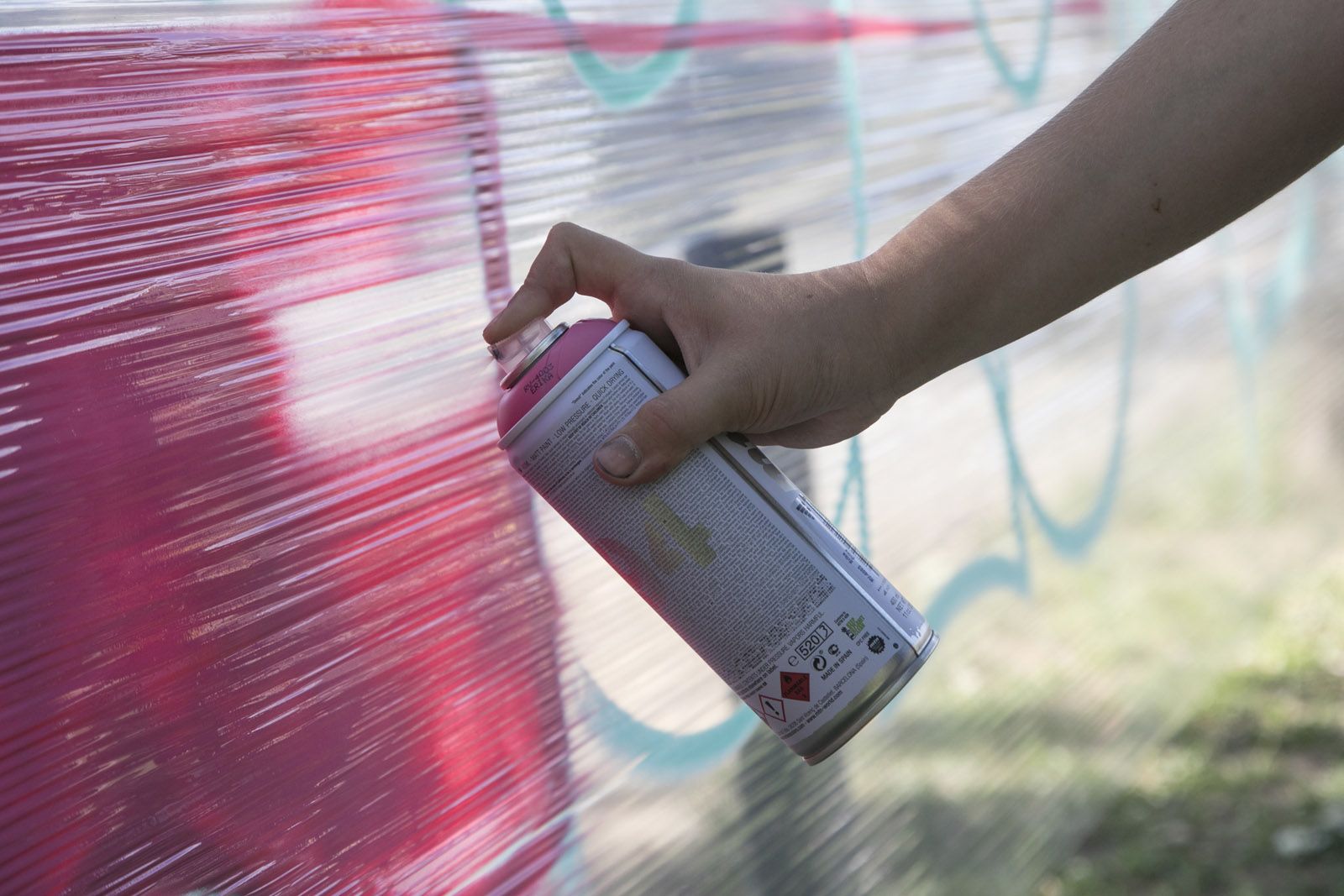 5è Concurs de Graffitti i Art Mural Jaume Castañé i Campmany a la Rambla del Celler. FOTO: Lali Puig