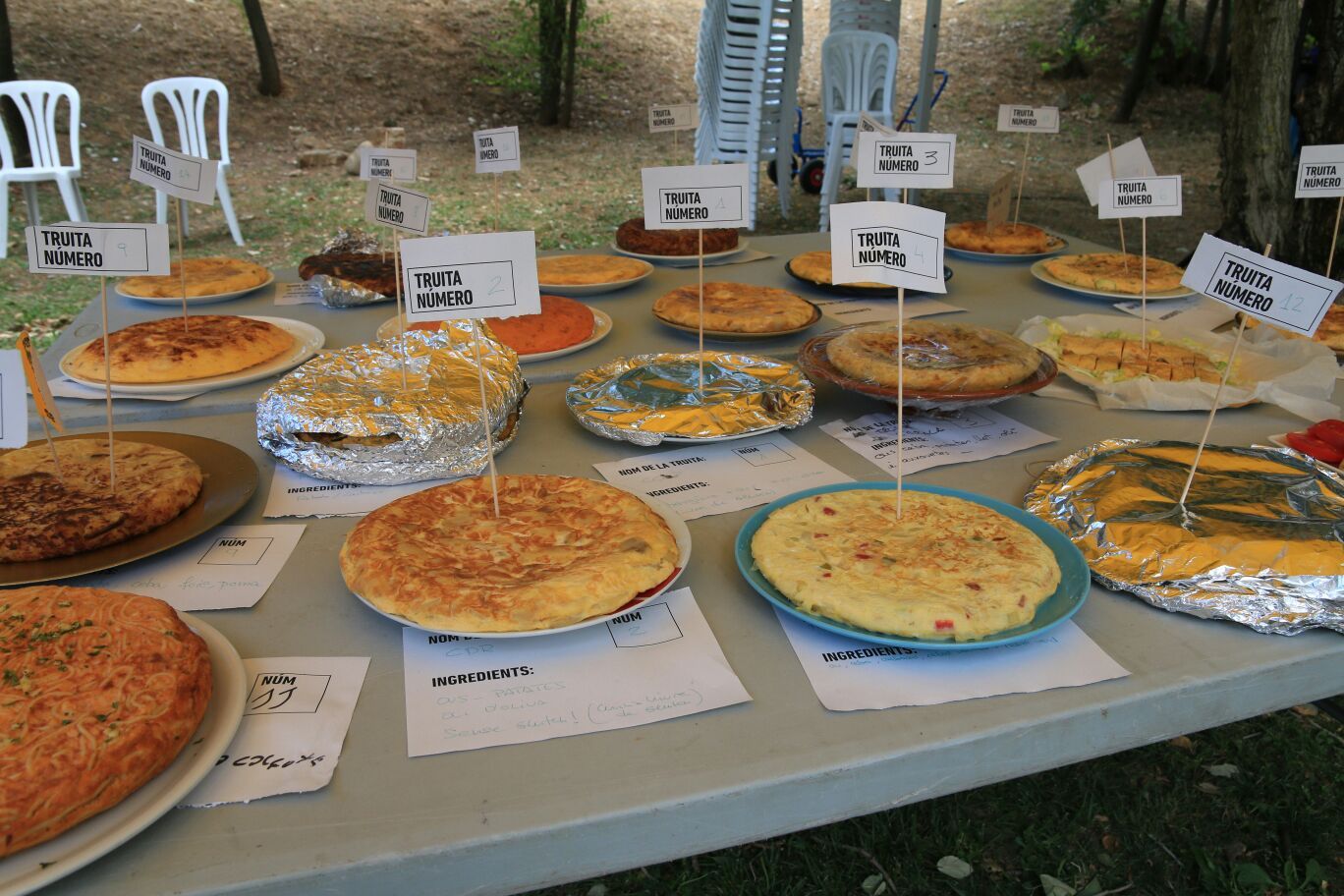33 truites han participat del concurs  FOTO: Lali Álvarez