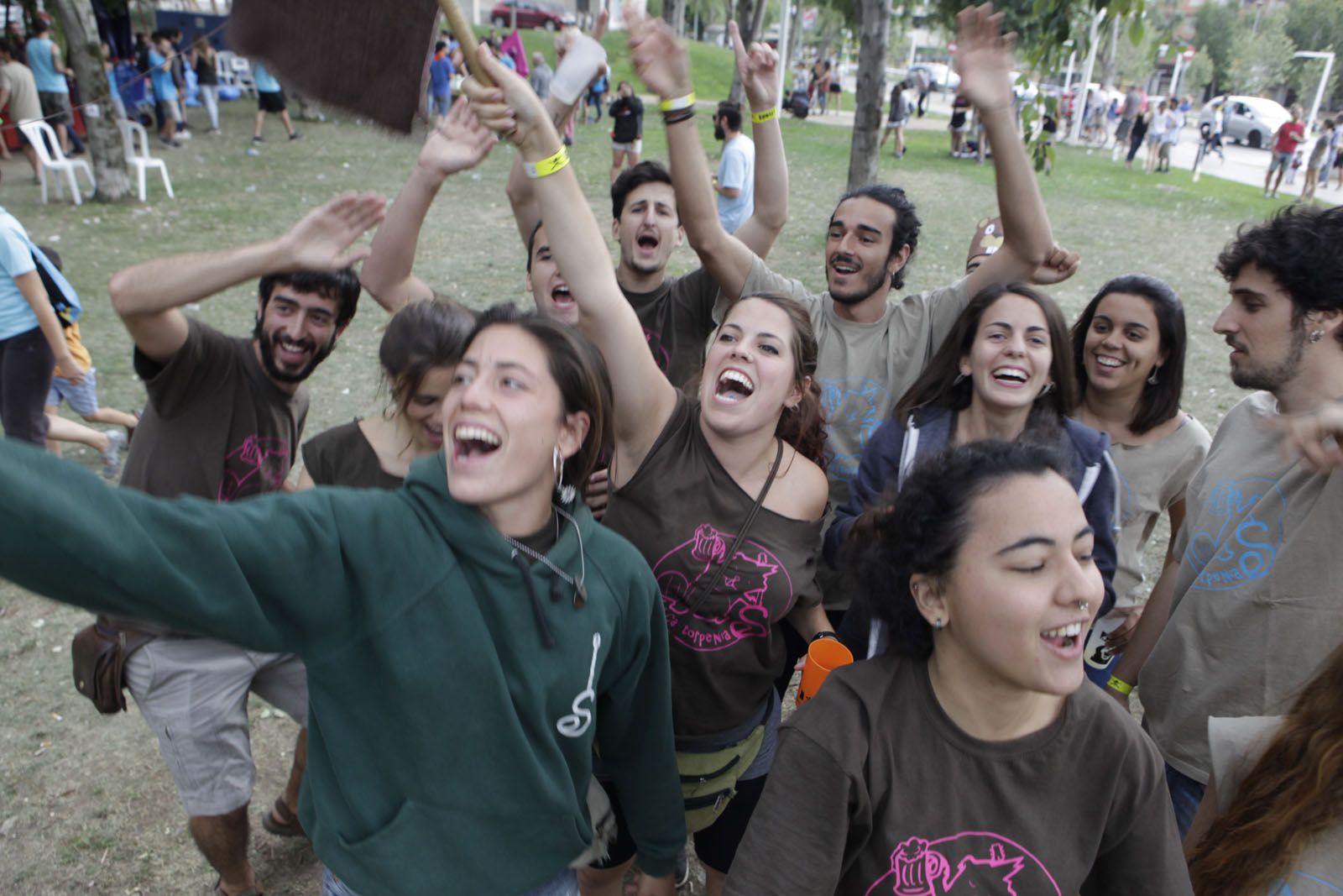 Batalla de penyes a la FMA FOTO: Artur Ribera