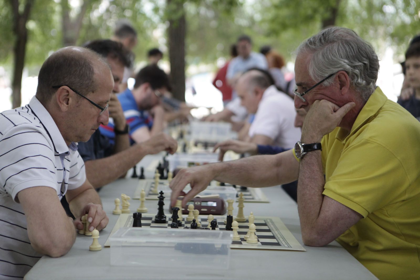 Partides ràpides d'escacs FOTO: Artur Ribera