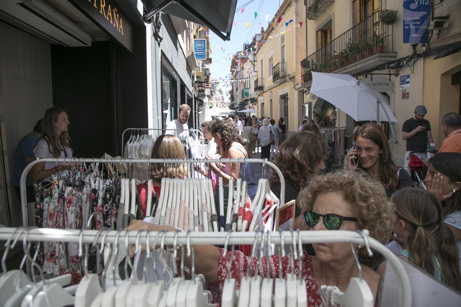 Botiga al carrer. FOTO: Lali Puig