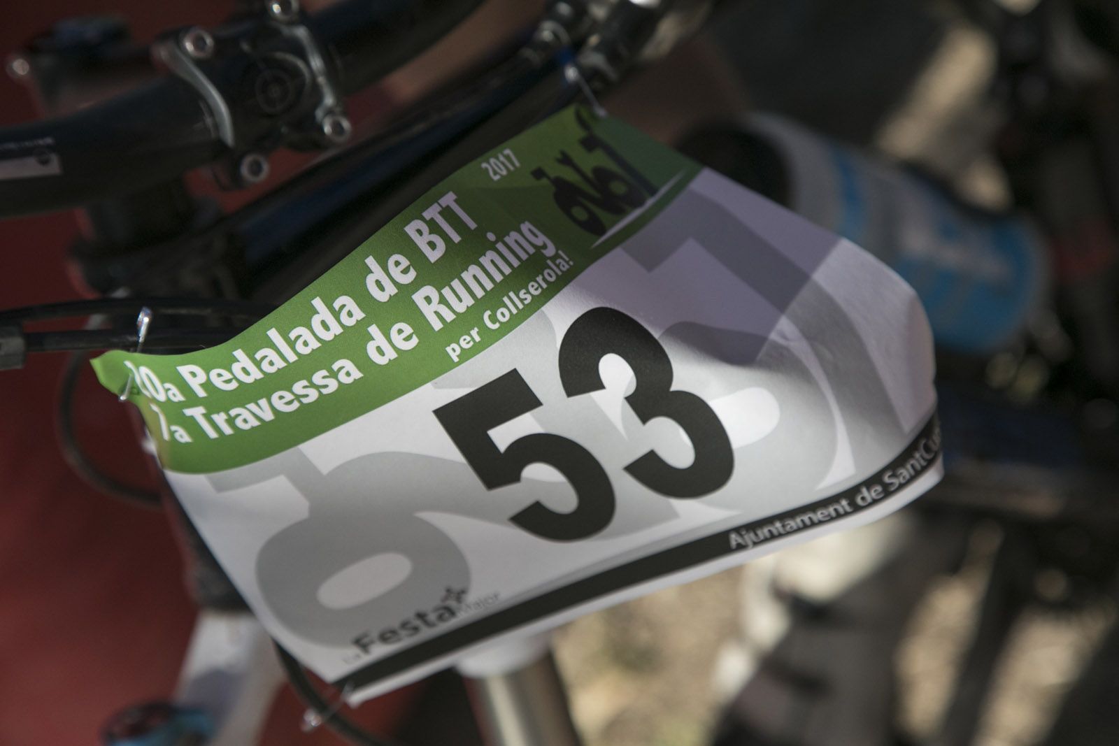 Pedalada BTT - 7a Travessa de running des del Parc de la Pollancreda. FOTO: Lali Puig