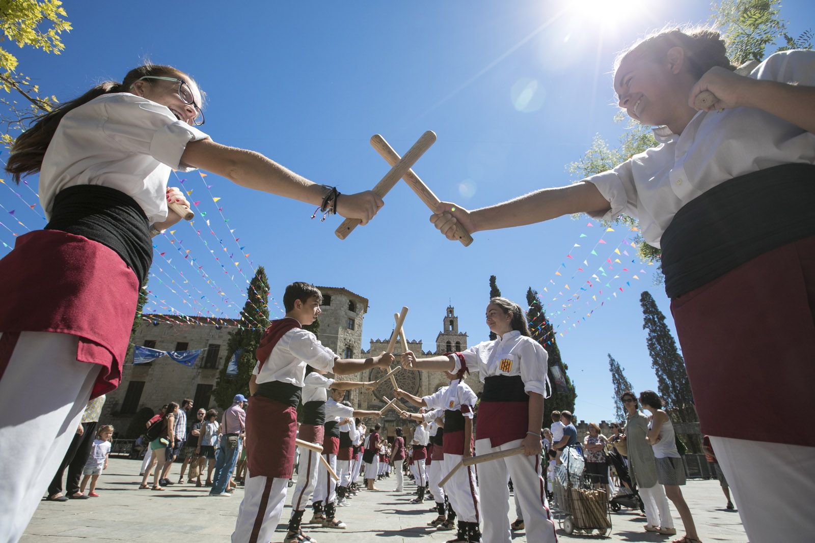 Matinada bastonera. FOTO: Lali Puig